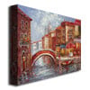 Rio Venetian Waterways Canvas Art 18 x 24 Image 2