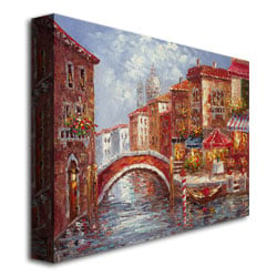 Rio Venetian Waterways Canvas Art 18 x 24 Image 3