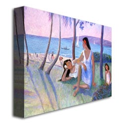 Manor Shadian Kihe Shore Canvas Art 18 x 24 Image 3