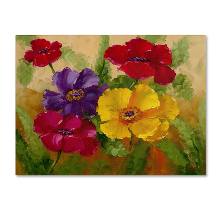 Rio Flowers Canvas Art 18 x 24 Image 1