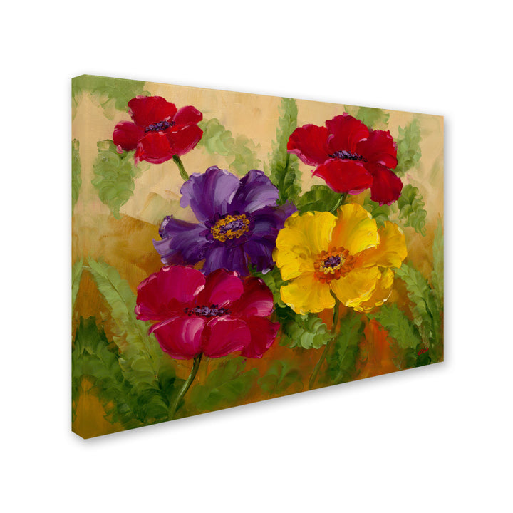 Rio Flowers Canvas Art 18 x 24 Image 2