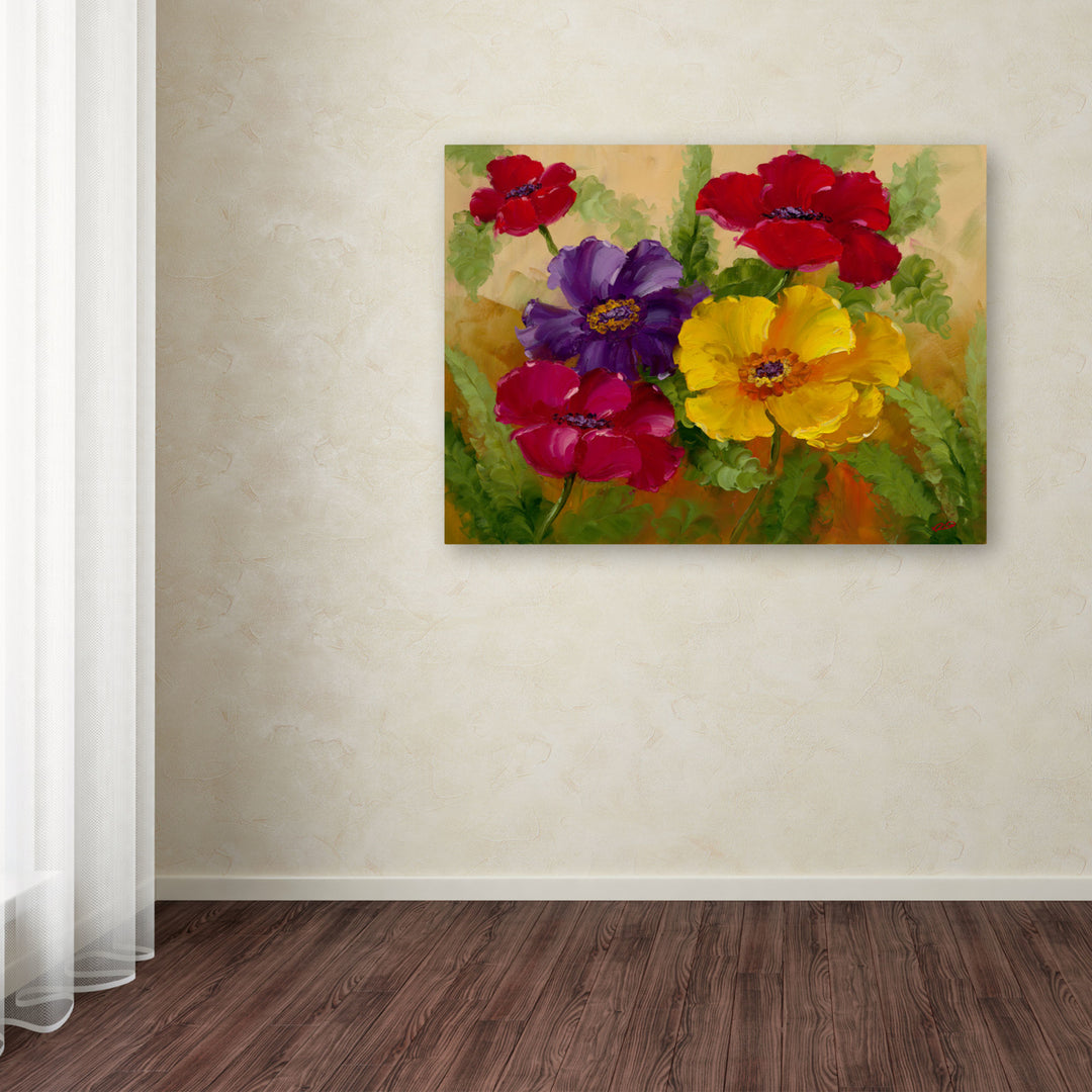 Rio Flowers Canvas Art 18 x 24 Image 3