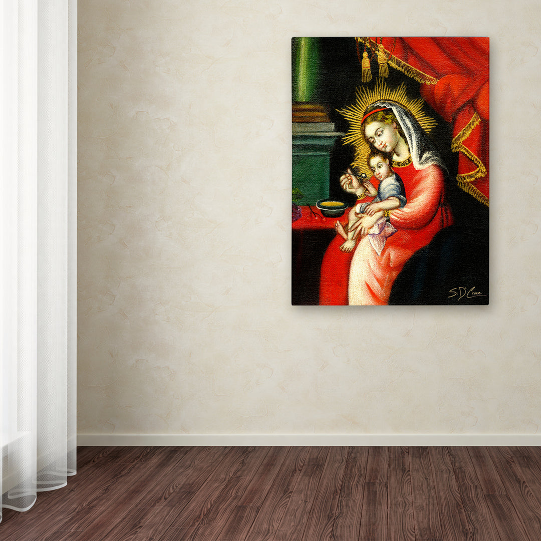 Masters Fine Art The Virgin and Son I Canvas Art 18 x 24 Image 3