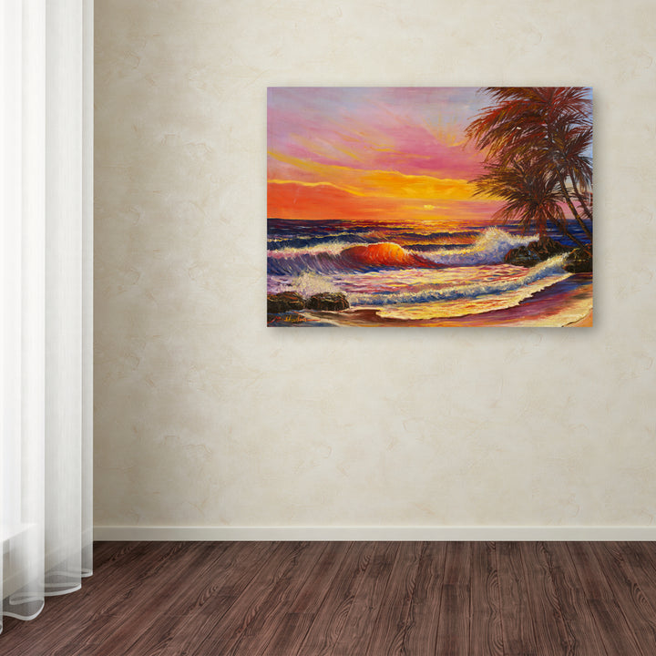 Manor Shadian Hawaiian Glow Canvas Art 18 x 24 Image 3