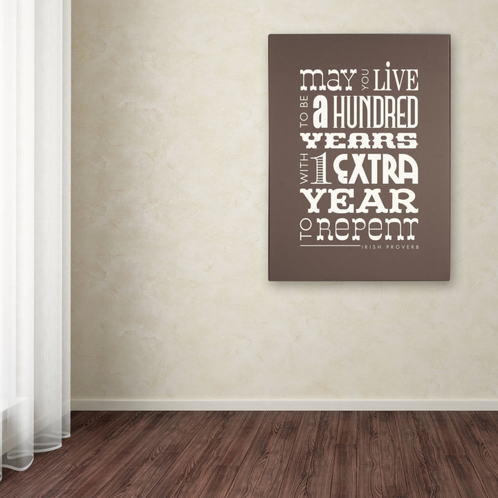 Megan Romo Irish Proverb III Canvas Art 18 x 24 Image 3