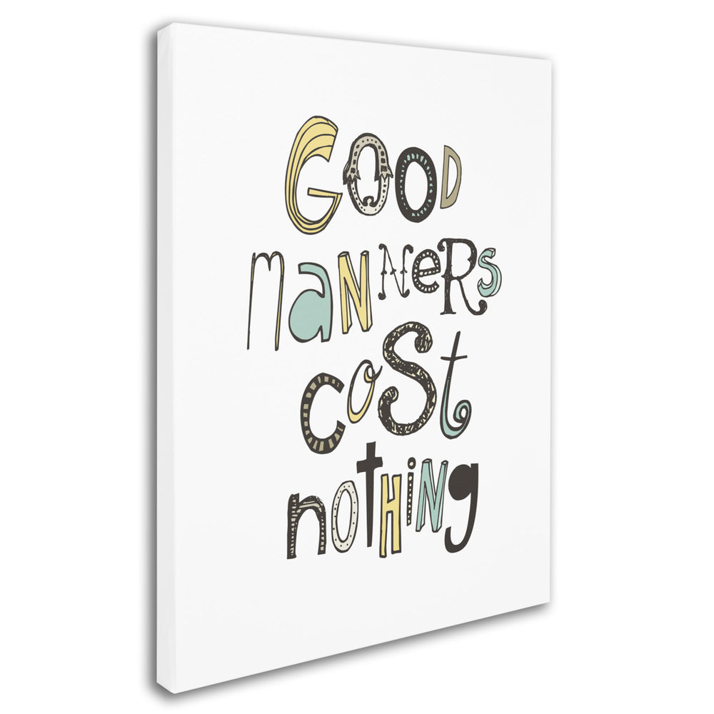 Megan Romo Good Manners III Canvas Art 18 x 24 Image 2