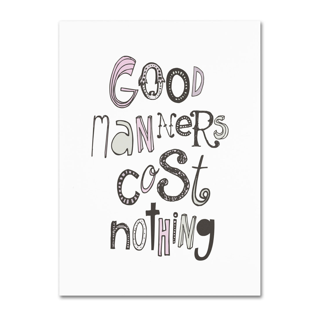 Megan Romo Good Manners VI Canvas Art 18 x 24 Image 1
