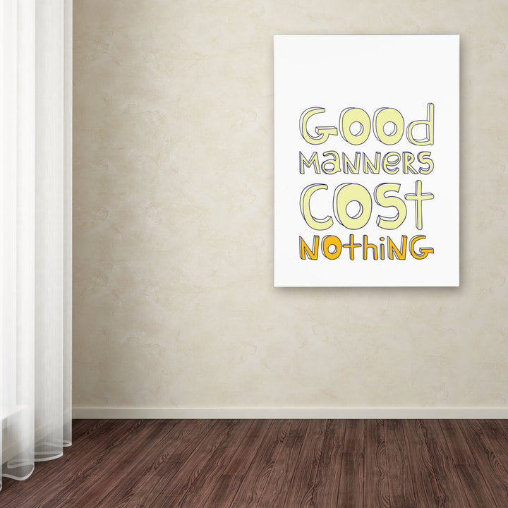 Megan Romo Good Manners II Canvas Art 18 x 24 Image 3