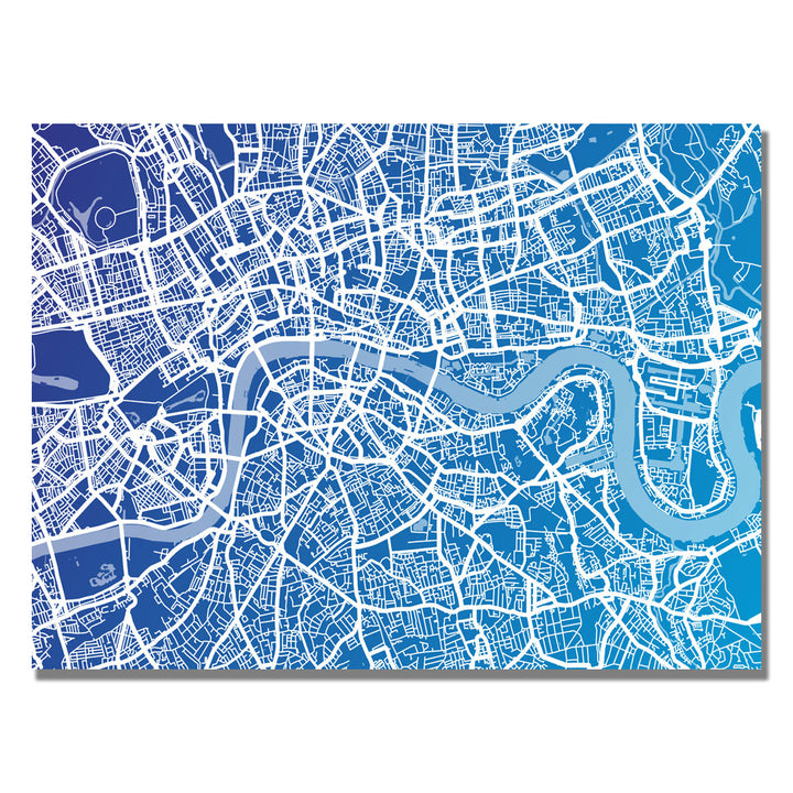 Michael Tompsett London Map Canvas Art 18 x 24 Image 1
