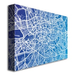 Michael Tompsett London Map Canvas Art 18 x 24 Image 3
