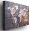 Michael Tompsett World Map - Rock Canvas Art 18 x 24 Image 2