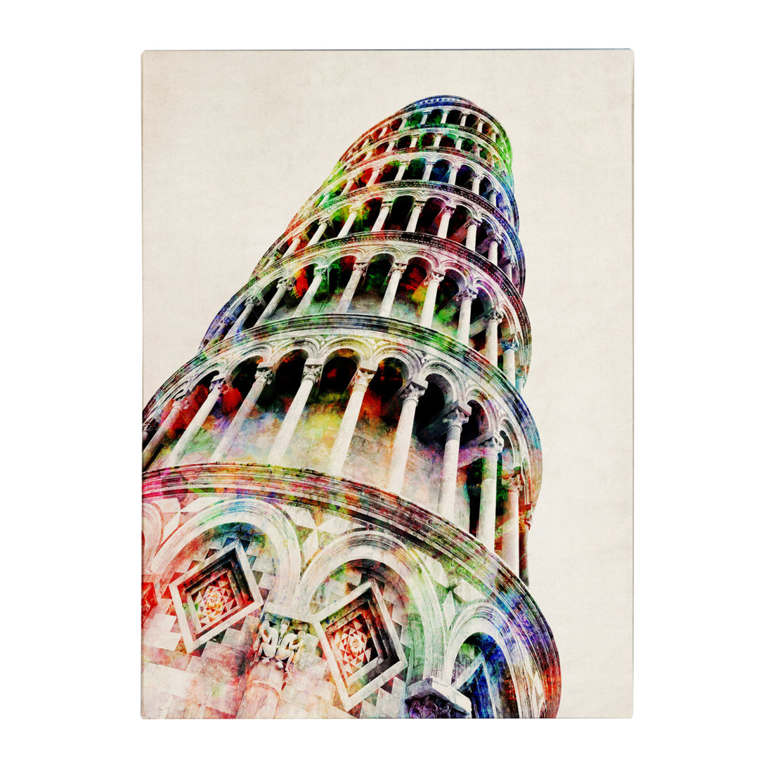Michael Tompsett Leaning Tower Pisa Canvas Art 18 x 24 Image 1