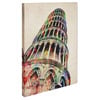 Michael Tompsett Leaning Tower Pisa Canvas Art 18 x 24 Image 2
