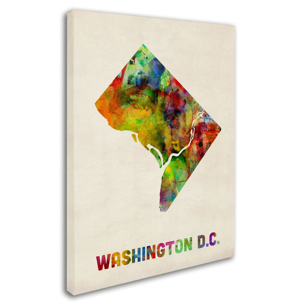 Michael Tompsett Washington D.C. Map Canvas Art 18 x 24 Image 2