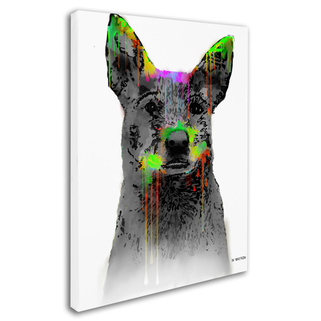 Marlene Watson Cattle Dog Canvas Art 18 x 24 Image 2