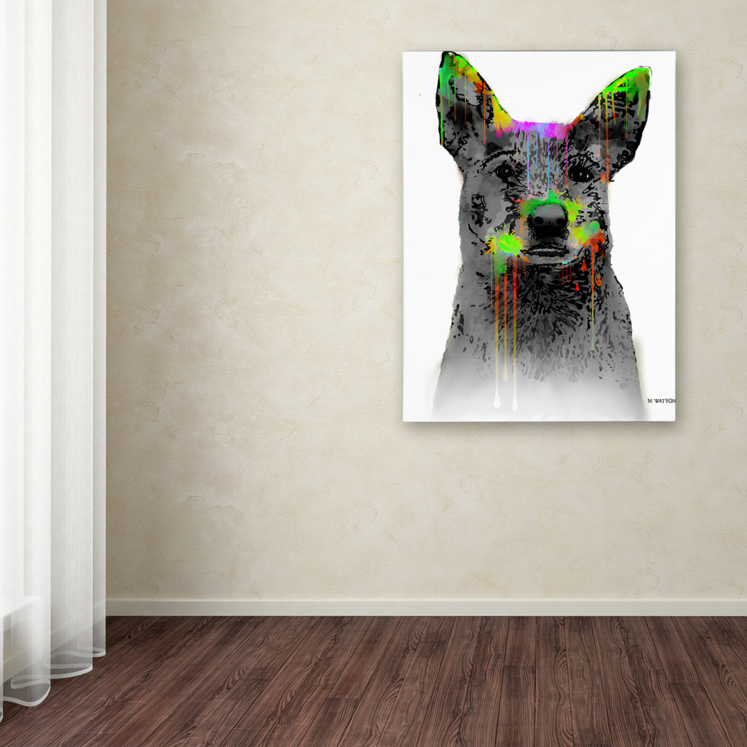 Marlene Watson Cattle Dog Canvas Art 18 x 24 Image 3