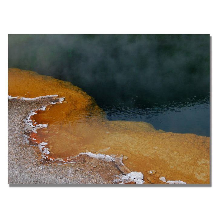 Nicole Dietz Yellowstone Hot Springs Canvas Art 18 x 24 Image 1