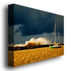 Nicole Dietz Lake Erie Storm Canvas Art 18 x 24 Image 3