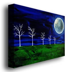 Nicole Dietz Blue Moon Canvas Art 18 x 24 Image 3