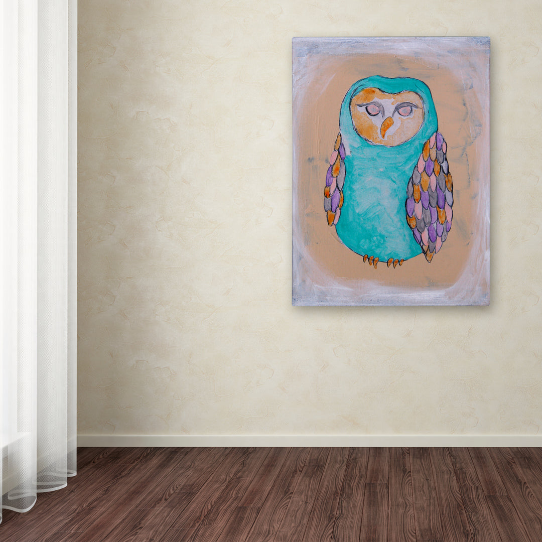 Nicole Dietz Owl II Canvas Art 18 x 24 Image 3