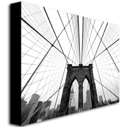 Nina Papiorek NYC Brooklyn Bridge Canvas Art 18 x 24 Image 3