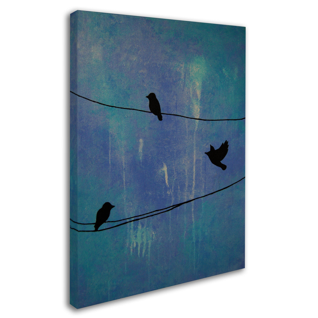 Nicole Dietz Birds Arrival Canvas Art 18 x 24 Image 2