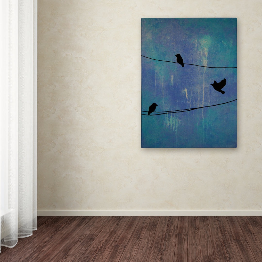 Nicole Dietz Birds Arrival Canvas Art 18 x 24 Image 3