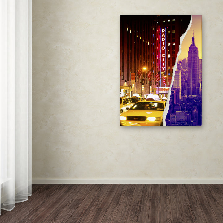 Philippe Hugonnard Manhattan Buildings Canvas Art 18 x 24 Image 3