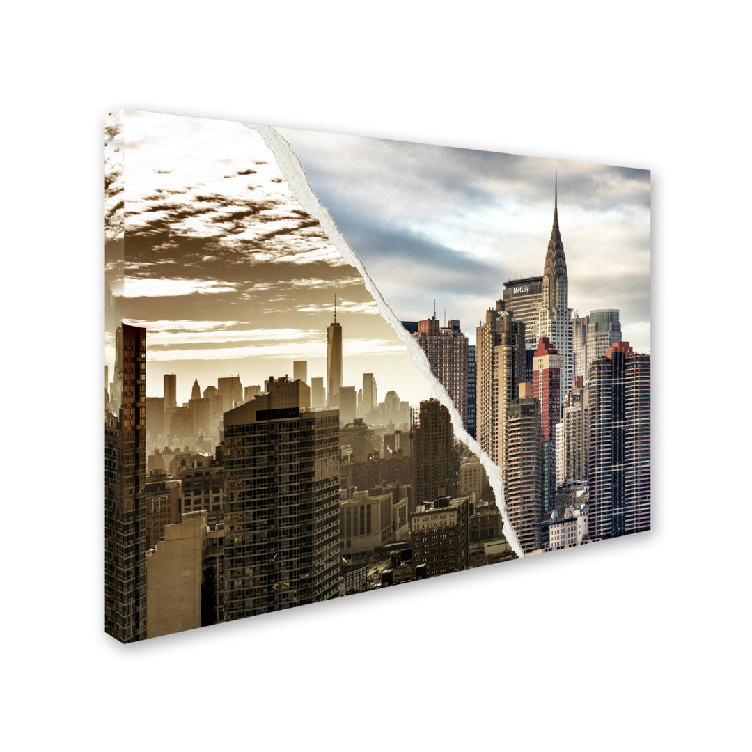 Philippe Hugonnard The Skyscrapers Canvas Art 18 x 24 Image 2
