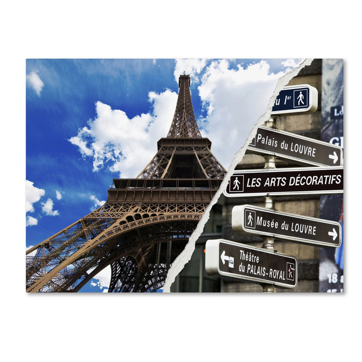 Philippe Hugonnard Afternoon in Paris Canvas Art 18 x 24 Image 1