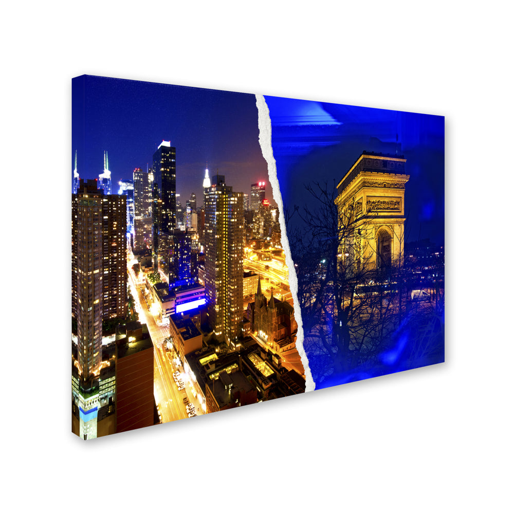 Philippe Hugonnard Cities at Night Canvas Art 18 x 24 Image 2