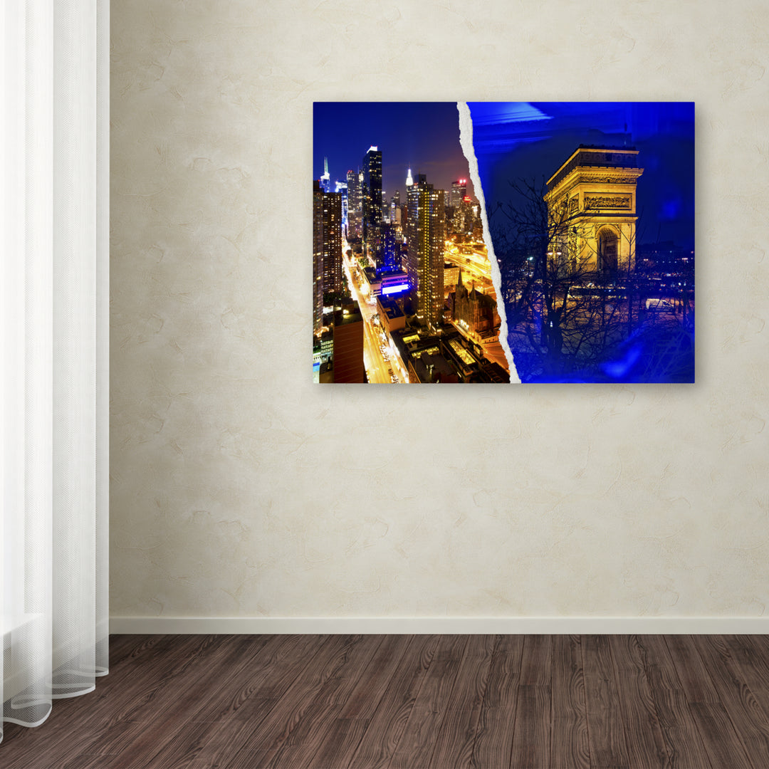 Philippe Hugonnard Cities at Night Canvas Art 18 x 24 Image 3