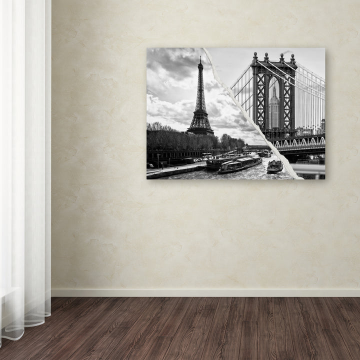 Philippe Hugonnard Crossing the River Canvas Art 18 x 24 Image 3