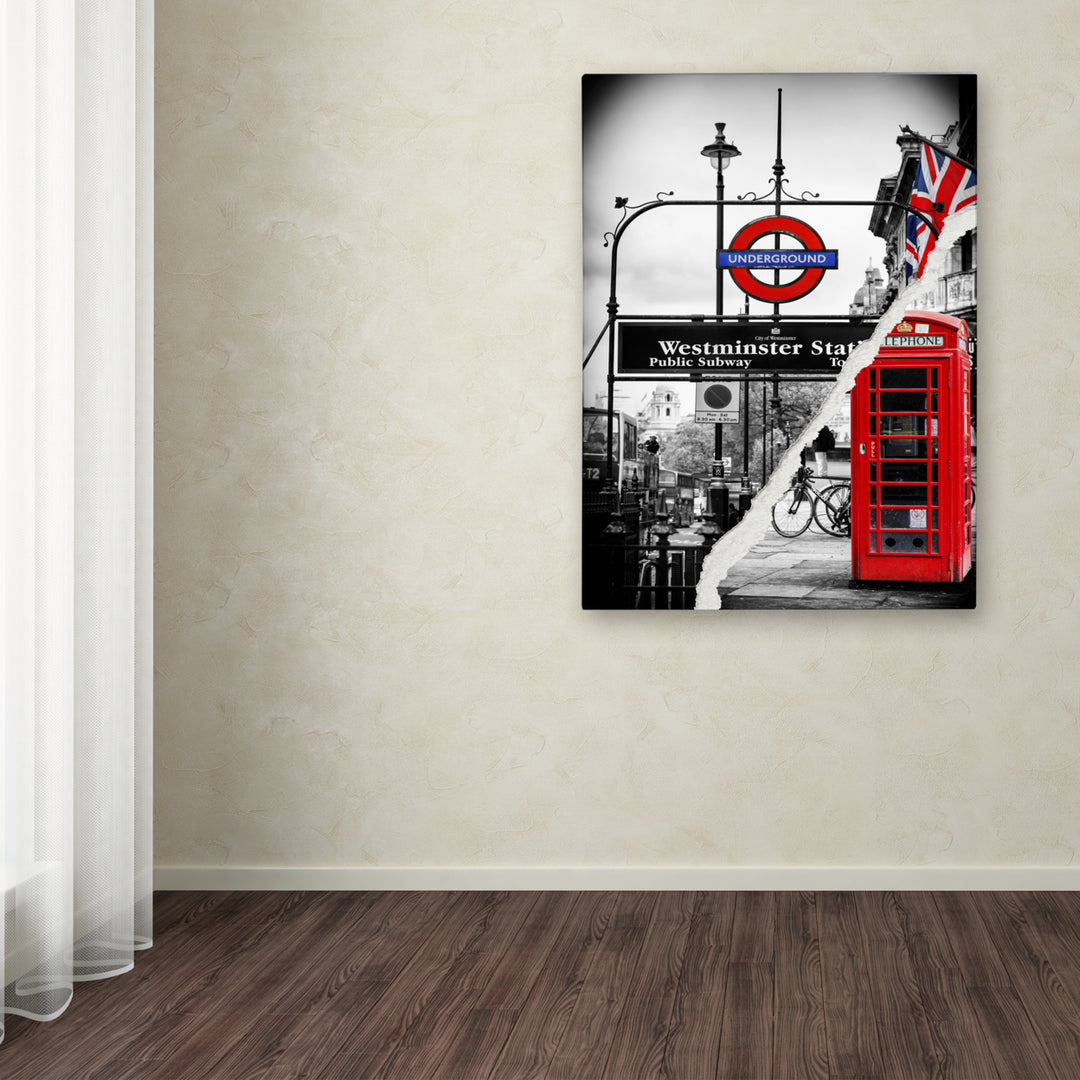 Philippe Hugonnard Westminster Station Canvas Art 18 x 24 Image 3