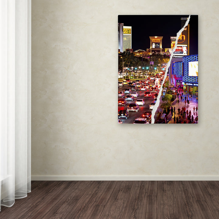 Philippe Hugonnard The City of Las Vegas Canvas Art 18 x 24 Image 3