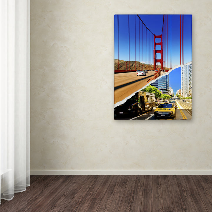 Philippe Hugonnard San Francisco Travel Canvas Art 18 x 24 Image 3