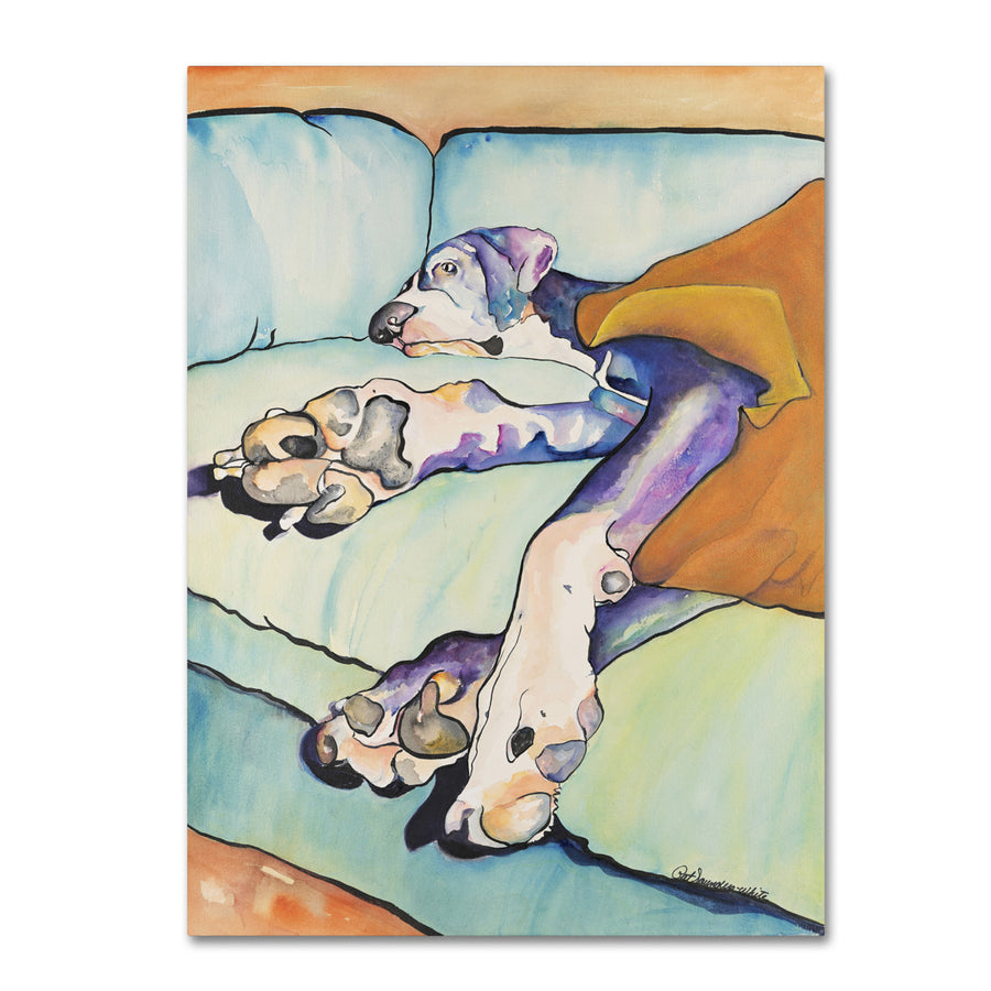 Pat Saunders-White Sweet Sleep Canvas Art 18 x 24 Image 1