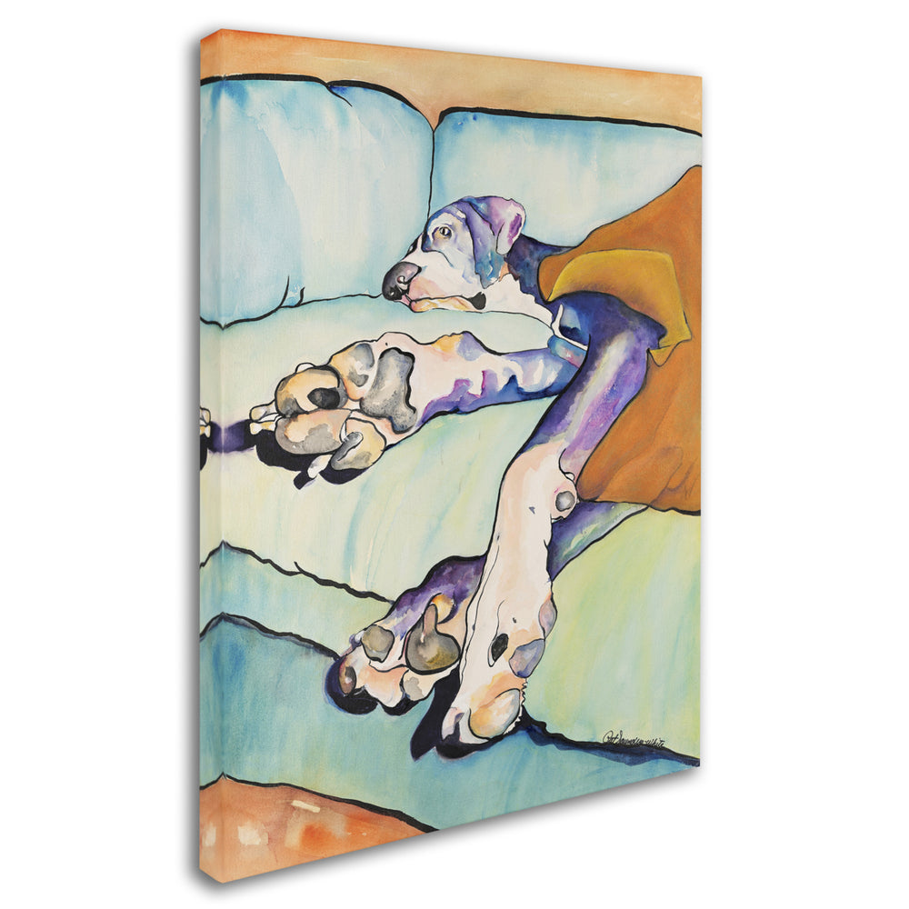 Pat Saunders-White Sweet Sleep Canvas Art 18 x 24 Image 2