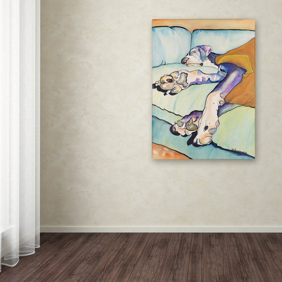 Pat Saunders-White Sweet Sleep Canvas Art 18 x 24 Image 3