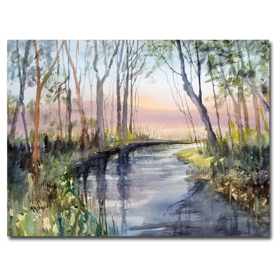 Ryan Radke River Reflections Canvas Art 18 x 24 Image 1