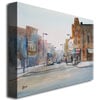 Ryan Radke Stevens Point Downtown Canvas Art 18 x 24 Image 2