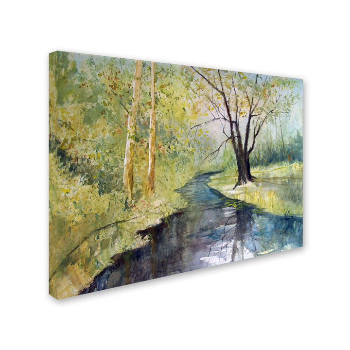 Ryan Radke Covered Bridge Park I Canvas Art 18 x 24 Image 2