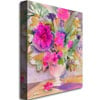 Sheila Golden Traditional Bouquet Canvas Art 18 x 24 Image 2