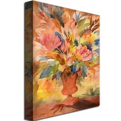 Sheila Golden Traditional Bouquet II Canvas Art 18 x 24 Image 3