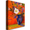 Sheila Golden Orange Wall Canvas Art 18 x 24 Image 2