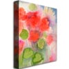 Sheila Golden Red Geraniums Canvas Art 18 x 24 Image 2