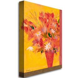 Sheila Golden Bouquet with Yellow II Canvas Art 18 x 24 Image 3