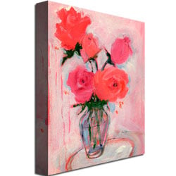 Shelia Golden Roses Canvas Art 18 x 24 Image 3