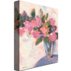 Sheila Golden Pink Floral Reverie Canvas Art 18 x 24 Image 3