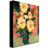 Sheila Golden Tropical Blooms Canvas Art 18 x 24 Image 2